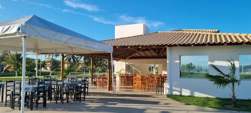 Apartamento Térreo Villa das Águas Estância Exterior foto